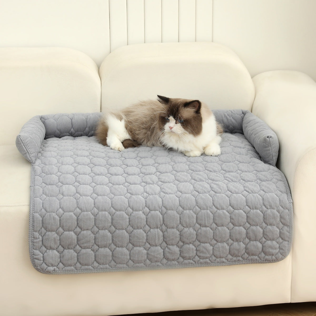 CozyPaw™ Calming Bed with Neck Support