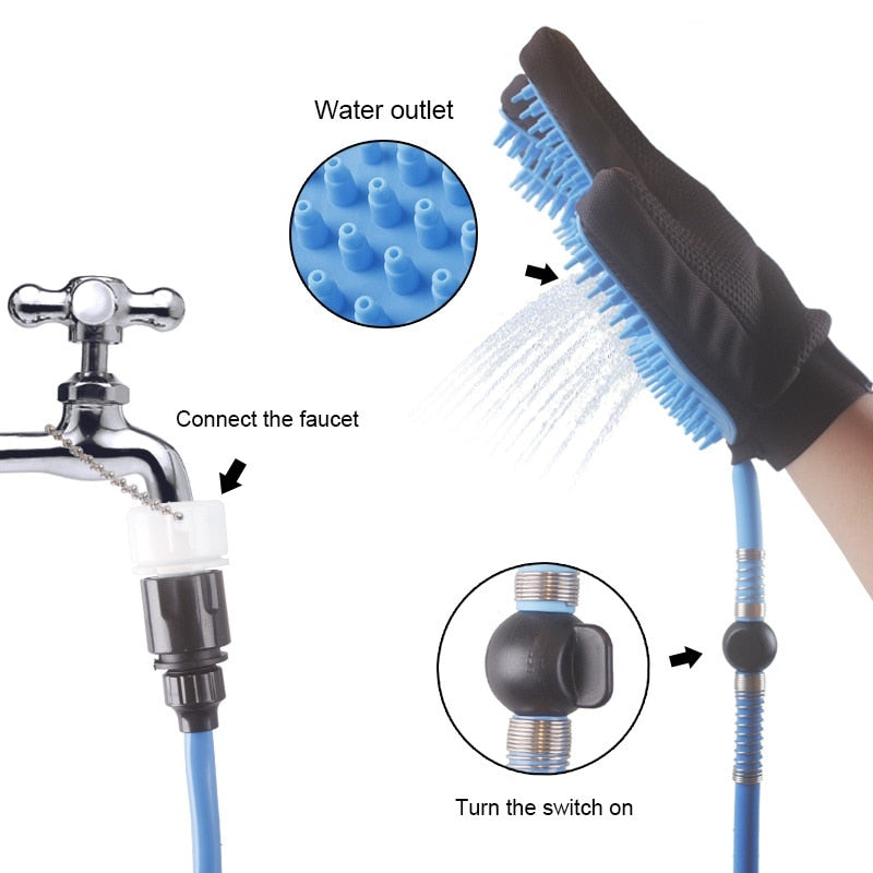 AquaPaw™ Stress-Free Pet Shower Tool