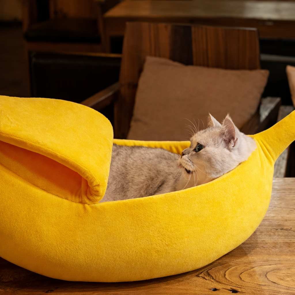 CozyPeel™ Cat Cave Bed