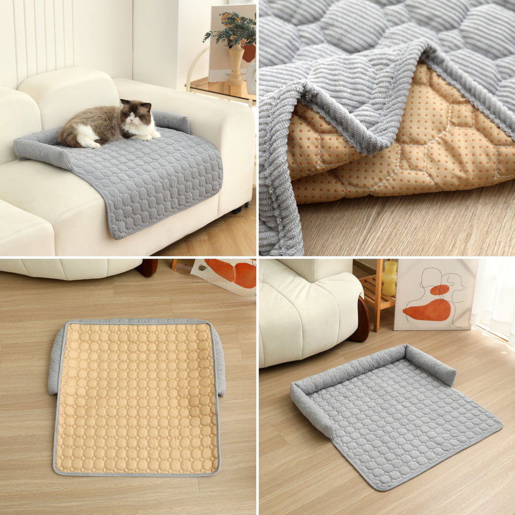 CozyPaw™ Calming Bed with Neck Support