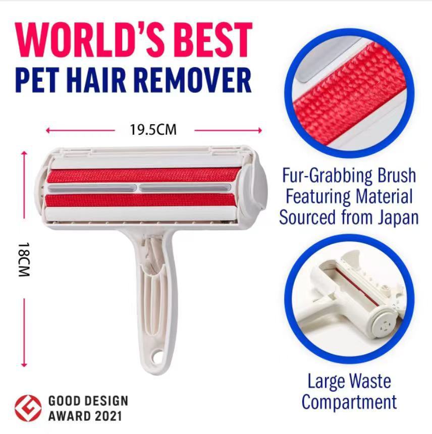 Clean Pet Hair Fast with This Reusable Roller Tool